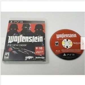 Wolfenstein: The NEW Order PS3 Videogame Sony Playstation 3 Battle Action